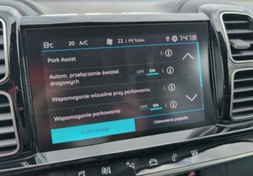 Citroen C5 Aircross SUV Facelifting 1.5 BlueHDi 131KM 2023 Citroen C5 Aircross 1.5 BlueHDi Max EAT8 Bogata Wersja Od Reki Zadbany FVa, zdjęcie 23