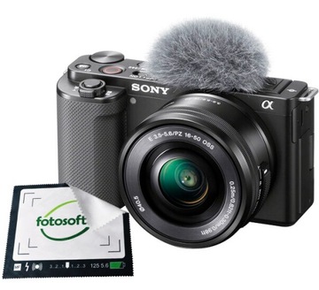 Aparat Sony ZV-E10 + 16-50mm NOWY CZARNY