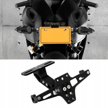 Крепление держателя номерного знака мотоцикла