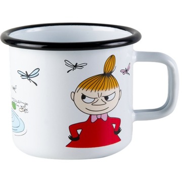 KUBEK MUMINKI EMALIOWANY MAŁA MI MUMINKI MUURLA 370 ml
