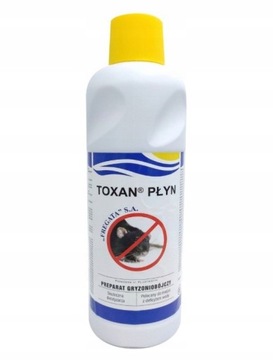 TOXAN PŁYN TRUTKA na MYSZY, SZCZURY 1L