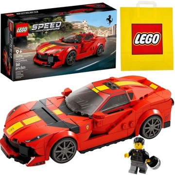LEGO 76914 - Samochód Auto Model FERRARI 812 + TORBA LEGO