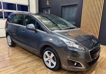 Peugeot 5008 I Minivan Facelifting 1.6 BlueHDi 120KM 2016 Peugeot 5008 LIFT 1.6 120KM LED 7os gwarancja MANUAL navi bezwypadkowy, zdjęcie 4