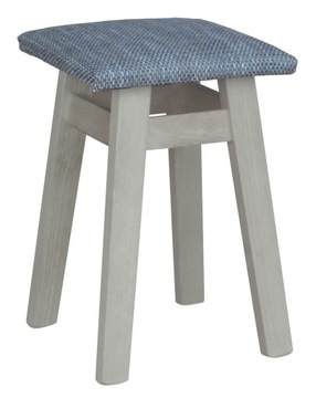 TABORET TAPICEROWANY KUCHENNY SOSNOWY SUROWY