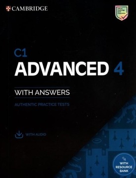 C1 Advanced 4 PODRĘCZNIK + Key Cambridge