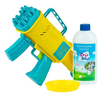 MEGA BLASTER 24 OTWORY FRU BLU + 0,4l PŁYN NIE PLAMI UBRAŃ generator baniek