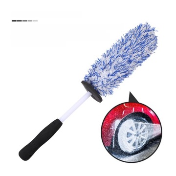 ЩЕТКА ДЛЯ ЧИСТКИ СТУПИЦЫ АВТОМОБИЛЬНОГО КОЛЕСА СУПЕР МИКРОФИБРА
