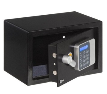 Ключи 2 сейфа для денег 8.1л 20х31х20см черный металл