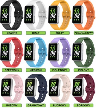 РЕМЕШОК БРАСЛЕТА ДЛЯ SAMSUNG GALAXY FIT 3 SM-R390 | ВЫБОР ИЗ 12 ЦВЕТОВ