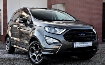 Ford Ecosport II SUV Facelifting 1.0 EcoBoost 125KM 2018 Ford EcoSport ST-line Idealny LED skora ALCANTARA navi. Benzyna 125KM, zdjęcie 13