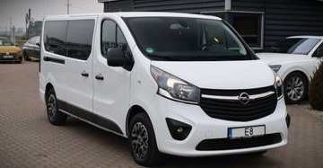 Opel Vivaro B Furgon Long H1 2,9t 1.6 BiTurbo 120KM 2017 Opel Vivaro (nr 231) 1.6 120KM 9 osob Klima Tempomat Gwarancja 1.6, zdjęcie 2