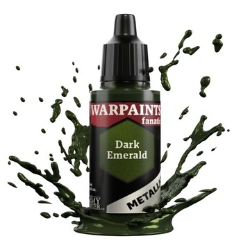 The Army Painter: Warpaints - Fanatic - Metallic - Dark Emerald NEW