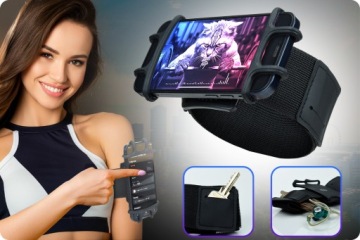 КРЫШКА ЧЕХОЛА ПОВЯЗКА НА ЗАПЯСТЬЕ ПРЕДПЛЕЧЬЕ ДЛЯ БЕГОВОГО СПОРТА