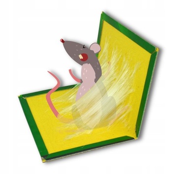 10 мышеловок для крыс и грызунов, сборка ловушки с прочным клеем, кепка для мыши