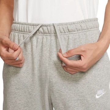 L Spodnie męskie Nike NSW Club Jogger FT szare BV2