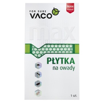 PŁYTKA TRUTKA NA OWADY MUCHY MUSZKI MOLE VACO
