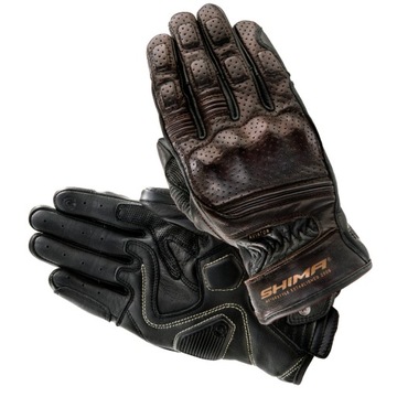 Rękawice motocyklowe SHIMA AVIATOR BROWN