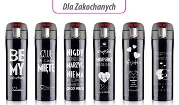 ТЕРМОКРУЖКА ТЕРМОС 2в1 С ЗАМКОМ ГРАВИРОВКОЙ 440 мл