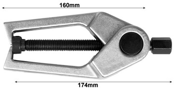 СНЯТИЕ КОНЦОВОГО СОЕДИНЕНИЯ ШТОКА ПОДШИПНИКА
