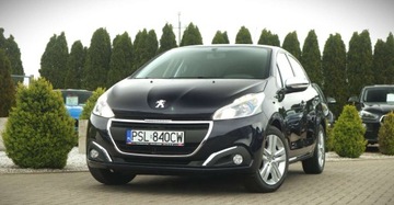Peugeot 208 I Hatchback 5d Facelifting 1.2 PureTech 82KM 2017 Peugeot 208 (Nr.008) 1.2 82 KM Style Navi Klima Tempomat Parktronik Gwaran