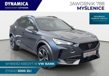 Cupra Formentor Crossover 2.0 TSI 190KM 2022 Cupra Formentor 2.0TSI 190KM DSG 4drive 20222023 r., salon PL,wspomaganie
