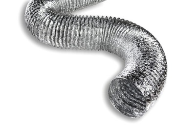 Rura Wentylacyjna Aluminiowa Elastyczna Fi 80-85 Flex Przyłącze Atest