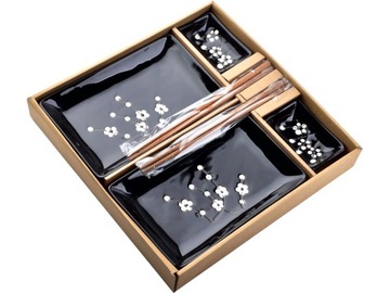 ЧЕРНЫЙ Суши-набор на 2 персоны - 8 элементов