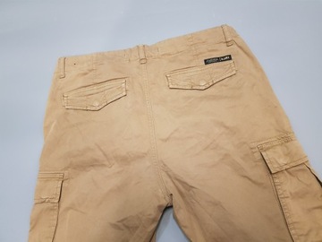 SUPERDRY spodnie bojówki cargo 34/32 pas 93