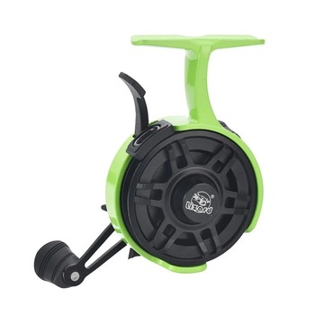 Wire Cup Ice Fishing Reel Auto Line Release 2.8:1 Efficient Braking Strong