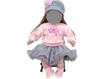Komplet ubrań dla lalki BOBAS 45CM