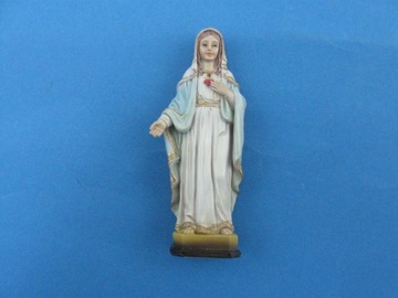 Figurka Serce Maryi odlew z żywicy Sacra Familia + pudełko