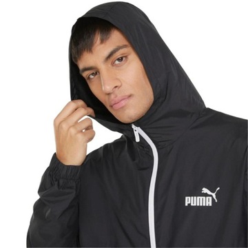 S Kurtka męska ESS Solid Windbreaker czarna 847484 01 S