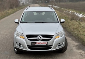 Volkswagen Tiguan I SUV 2.0 TDI CR DPF BlueMotion 140KM 2010 Volkswagen Tiguan BEZWYPADEK 189 tys.km PISEMNA GWARANCJA w cenie Transp, zdjęcie 6