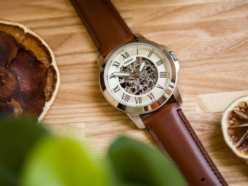 MĘSKI ZEGAREK FOSSIL ME3099 GRANT AUTOMATIC BRĄZ