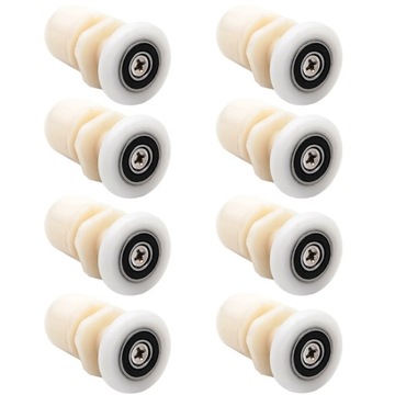 ZESTAW rolek do kabiny prysznicowej KABI rolka kółka nastawne 25mm