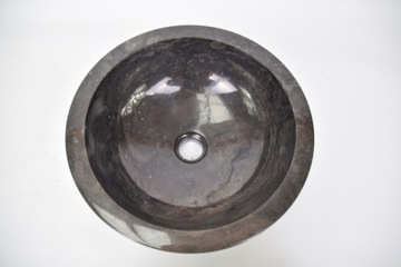 *LYC-G BLACK 40 E kamienna umywalka nablatowa IS