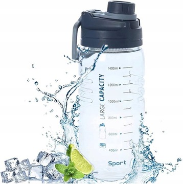 Bidon Butelka Na Wodę Water Jug 1.5L przenośny