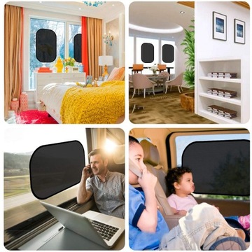 2X САМОКЛЕЯЩИЕСЯ АВТОМОБИЛЬНЫЕ СОЛНЦЕЗАЩИТНЫЕ КОЗЫРЬКИ ДЛЯ ОКОННЫХ ОКОН КОЗЫРЕК