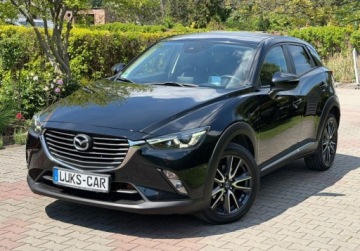 Mazda CX-3 Crossover 2.0 SKY-G 120KM 2017 Mazda CX-3 2,0 120KM FULL LED Navi Key-Less Skora Bezwypadkowy Serwisowany, zdjęcie 2