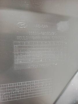DOPLNĚNÍ LIŠTA NÁRAZNÍKU ZADNÍ 86683-G2080 HYUNDAI IONIQ