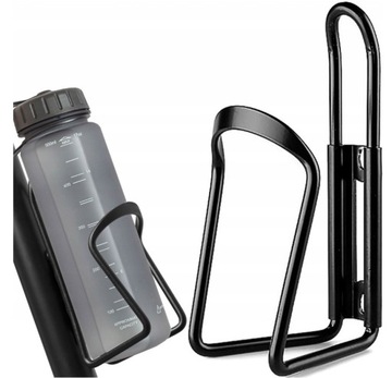 KOSZYK UCHWYT NA BIDON ROWEROWY BUTELKĘ NAPÓJ HOLDER ALUMINIOWY