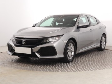 Honda Civic X Hatchback 5d 1.0 VTEC Turbo 129KM 2017 Honda Civic 1.0 VTEC Turbo, Salon Polska, Klima, zdjęcie 1