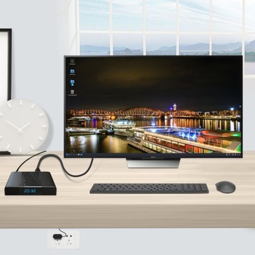 Linux Android двойная система s905x3 медиаплеер ТВ-декодер Smart TV Box