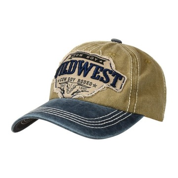 Czapka z daszkiem baseballówka vintage uniwersalna