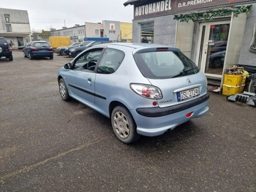 Peugeot 206 Hatchback 1.1 i 60KM 2003 Peugeot 206 1,1 Benzyna 60 KM, Elektryczne Szyby,, zdjęcie 3