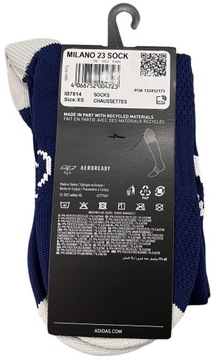 ФУТБОЛЬНЫЕ КОЛГОТКИ ADIDAS MILANO 23 SPORTS TRAINING, ТЕМНО-СИНИЕ, 37–39