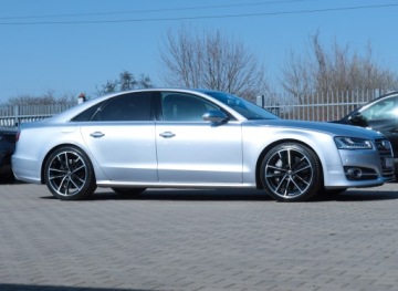Audi A8 D4 S8 Facelifting 4.0 TFSI 605KM 2016 Audi S8 Plus 605koni Matrix Night View Ceramika Wentyle dociąg 360° Webasto, zdjęcie 4