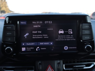 Hyundai i30 III Hatchback Facelifting 1.5 T-GDI 48V 160KM 2022 Hyundai i30 Fastback 1.5 T-GDI MHEV, Salon Polska, zdjęcie 11