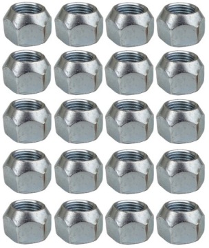 20x Matice pro ocelové ráfky Kia Hyundai Toyota M12x1,5 klíč 21
