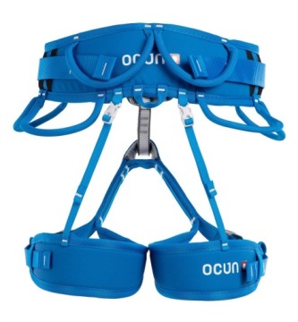 Страховочная привязь Twist Quattro Ocun, синяя, S/M